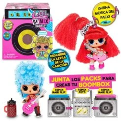 LOL Surprise - Remix Doll Hair Flip -Juguetería medias 1035