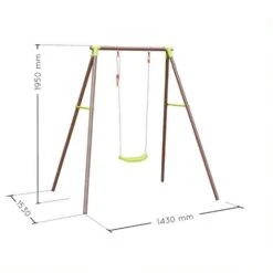 Soulet - Columpio De Acero Acier Malo 1 Balancín -Juguetería medias 1233