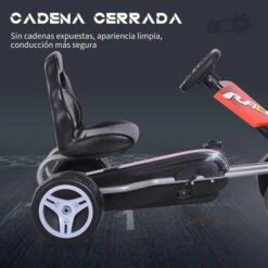 Homcom - Kart A Pedales Con Asiento Ajustable 15 Homcom - Kart A Pedales Con Asiento Ajustable -Juguetería medias 1252