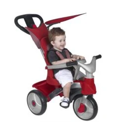 Feber - Baby Trike Easy Evolution Rojo