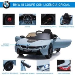 Homcom - BMW I8 Coupe Eléctrico -Juguetería medias 1389