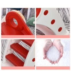 Homcom - Tobogán Infantil Con Escalera Y Rampa -Juguetería medias 1402