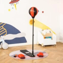 Homcom - Saco De Boxeo De Pie Grande -Juguetería medias 1407