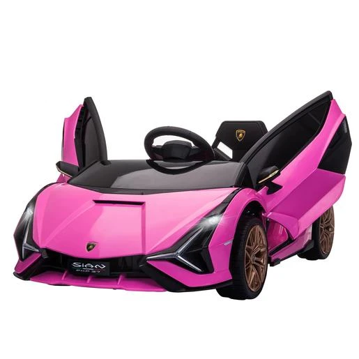 Homcom - Lamborghini SIAN Eléctrico Rosa 4 Homcom - Lamborghini SIAN Eléctrico Rosa - Imagen 2