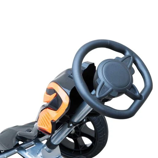 Homcom - Go Kart Racing Deportivo Negro Y Naranja 6 Homcom - Go Kart Racing Deportivo Negro Y Naranja - Imagen 4
