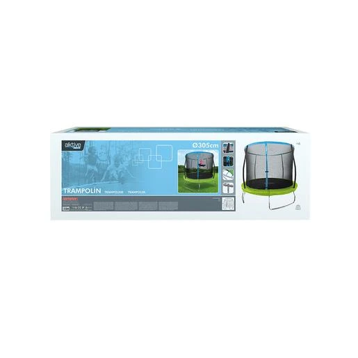 Cama Elástica Con Red Sportspower 305 Cm - Hasta 100 Kg 8 Cama Elástica Con Red Sportspower 305 Cm - Hasta 100 Kg - Imagen 6