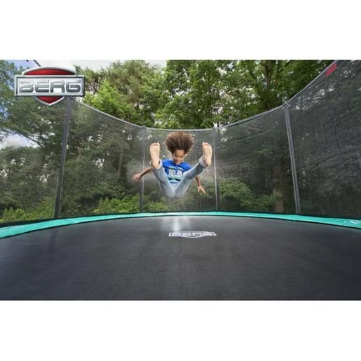 Cama Elástica Con Red Berg Favorit Gris 270 5 Cama Elástica Con Red Berg Favorit Gris 270 - Imagen 3