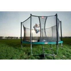 Cama Elástica Con Red Berg Favorit Gris 270 13 Cama Elástica Con Red Berg Favorit Gris 270 -Juguetería medias 1514