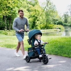 Kinderkraft Triciclo Easytwist Verde Midnight -Juguetería medias 1549