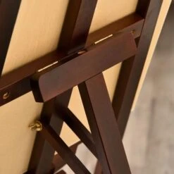 Homcom - Caballete De Madera Con Trípode Marrón -Juguetería medias 163