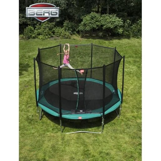 Cama Elástica Con Red Berg Favorit Gris 200 7 Cama Elástica Con Red Berg Favorit Gris 200 - Imagen 5