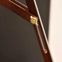 Homcom - Caballete De Madera Con Trípode Marrón -Juguetería medias 164