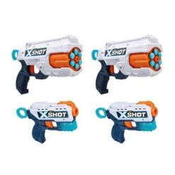 Zuru X-Shot - Pack 4 Pistolas Con 48 Dardos 9 Zuru X-Shot - Pack 4 Pistolas Con 48 Dardos -Juguetería medias 1702