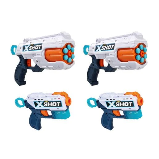 Zuru X-Shot - Pack 4 Pistolas Con 48 Dardos 4 Zuru X-Shot - Pack 4 Pistolas Con 48 Dardos - Imagen 2