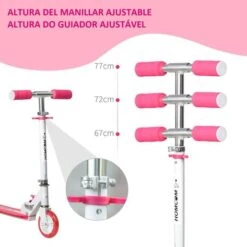 Homcom - Patinete Plegable 14 Homcom - Patinete Plegable -Juguetería medias 1884
