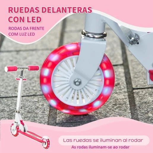 Homcom - Patinete Plegable 8 Homcom - Patinete Plegable - Imagen 6