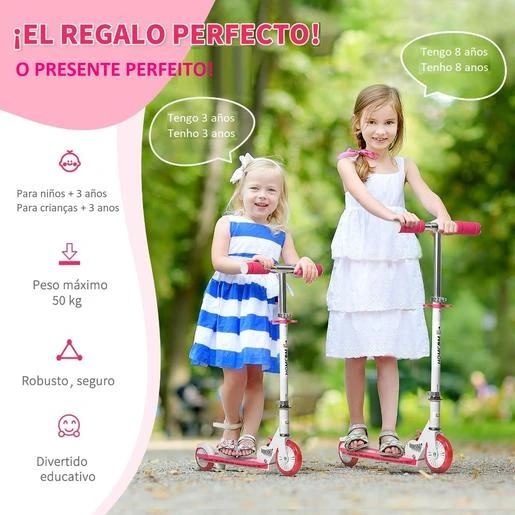 Homcom - Patinete Plegable 10 Homcom - Patinete Plegable - Imagen 8