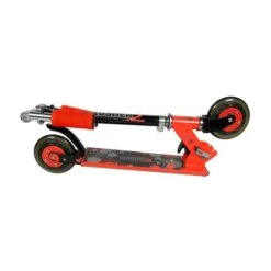 Patinete 2 Ruedas Plegable Rojo Y Negro -Juguetería medias 1933