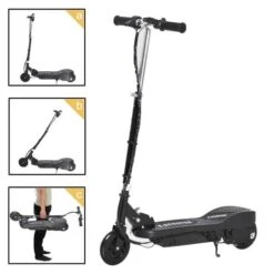 Homcom - Patinete Eléctrico Plegable Acero Negro HomCom 17 Homcom - Patinete Eléctrico Plegable Acero Negro HomCom -Juguetería medias 1967