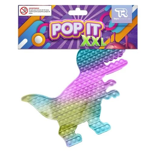Pop It - Dino Pastel XXL 3 Pop It - Dino Pastel XXL