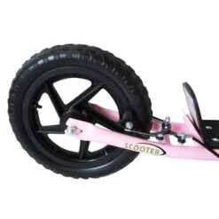 Homcom - Patinete Scooter Ajustable 2 Ruedas Rosa 18 Homcom - Patinete Scooter Ajustable 2 Ruedas Rosa -Juguetería medias 2038