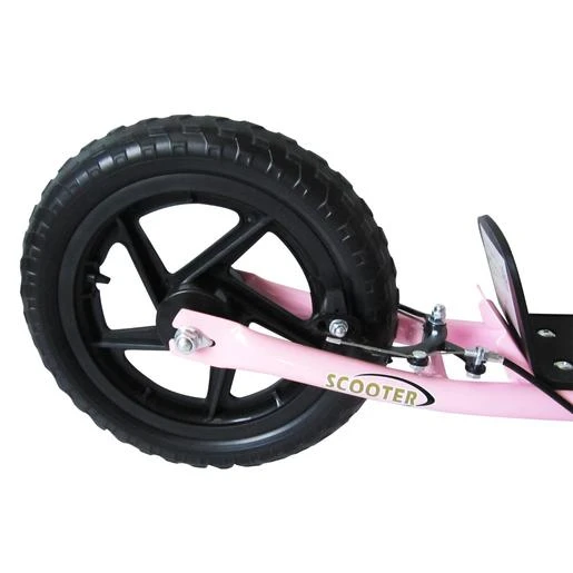 Homcom - Patinete Scooter Ajustable 2 Ruedas Rosa 10 Homcom - Patinete Scooter Ajustable 2 Ruedas Rosa - Imagen 8