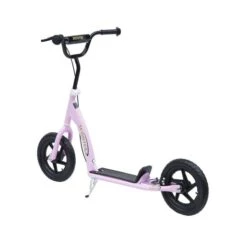 Homcom - Patinete Scooter Ajustable 2 Ruedas Rosa 19 Homcom - Patinete Scooter Ajustable 2 Ruedas Rosa -Juguetería medias 2039