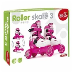 SUN® Sun & Sport - Patines Rosas Evolutivos 26-30