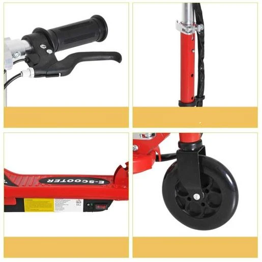 Homcom - Patinete Eléctrico Plegable Acero Rojo HomCom 10 Homcom - Patinete Eléctrico Plegable Acero Rojo HomCom - Imagen 8