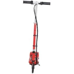 Homcom - Patinete Eléctrico Plegable Acero Rojo HomCom 23 Homcom - Patinete Eléctrico Plegable Acero Rojo HomCom -Juguetería medias 2075