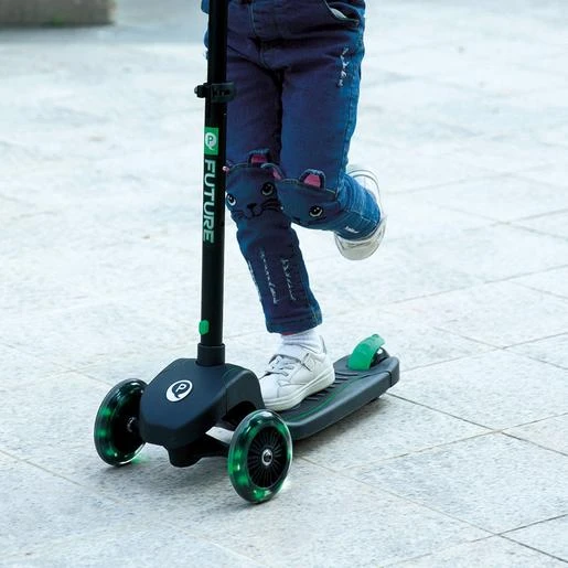 Patinete Future Scooter Luces LED Verde 8 Patinete Future Scooter Luces LED Verde - Imagen 6