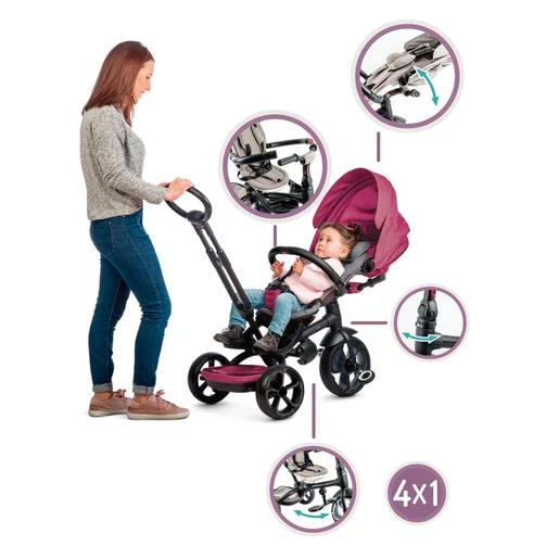 Triciclo Evolutivo Qplay Prime Negro 7 Triciclo Evolutivo Qplay Prime Negro - Imagen 5