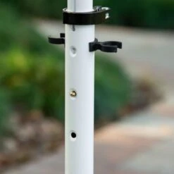 Homcom - Patinete Plegable Blanco-negro -Juguetería medias 2144