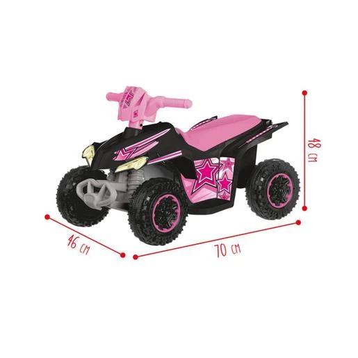 Sun & Sport - Quad Eléctrico Rosa 6V 4 Sun & Sport - Quad Eléctrico Rosa 6V - Imagen 2