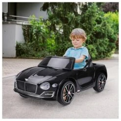 Homcom - Bentley GT Negro Batería Con Control Remoto -Juguetería medias 2249