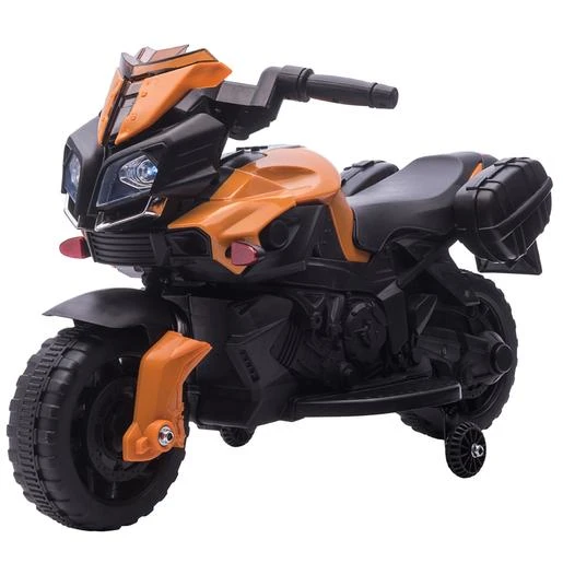 Homcom - Moto Infantil Eléctrica Negra Y Naranja 3 Homcom - Moto Infantil Eléctrica Negra Y Naranja