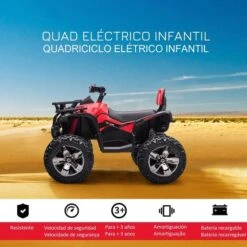 Homcom - Quad Eléctrico -Juguetería medias 2290