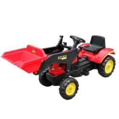 Excavadora A Pedales Roja 8 Excavadora A Pedales Roja -Juguetería medias 2325