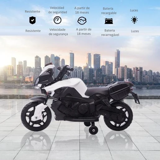 Homcom - Moto Eléctrica Infantil 9 Homcom - Moto Eléctrica Infantil - Imagen 7