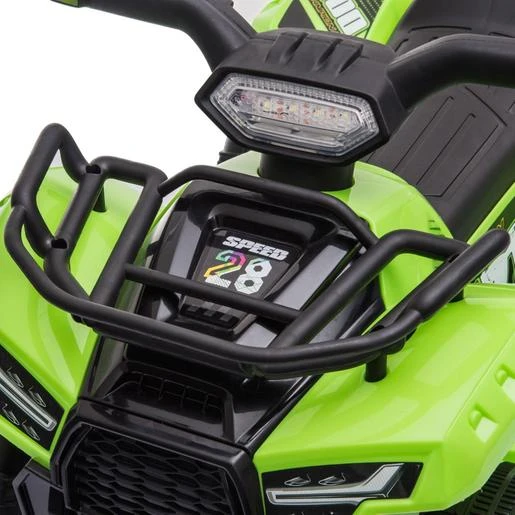 Homcom - Quad Eléctrico Con Faros LED Verde 10 Homcom - Quad Eléctrico Con Faros LED Verde - Imagen 8