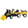 Homcom - Tractor Excavadora Infantil Con Cargador 2 Homcom - Tractor Excavadora Infantil Con Cargador -Juguetería medias 2392