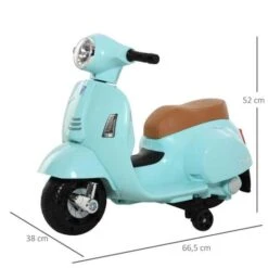 Homcom - Moto Eléctrica Vespa 12 Homcom - Moto Eléctrica Vespa -Juguetería medias 2421