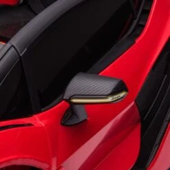 Homcom - Coche De Batería Lamborghini Con Mando A Distancia -Juguetería medias 2435