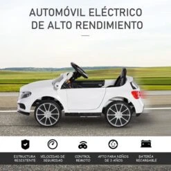 Homcom - Mercedes GLA Batería Con Mando A Distancia -Juguetería medias 2472