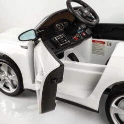 Audi S5 Blanco Vehículo De Batería -Juguetería medias 2509