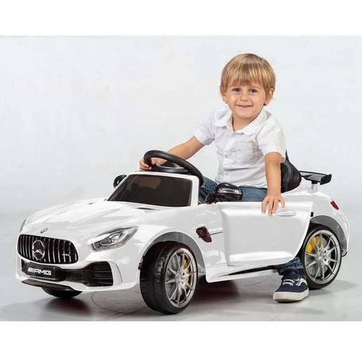 Mercedes AMG GTR Blanco Vehículo De Batería 12 V 6 Mercedes AMG GTR Blanco Vehículo De Batería 12 V - Imagen 4