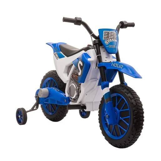 Homcom - Moto Eléctrica Azul-blanco 4 Homcom - Moto Eléctrica Azul-blanco - Imagen 2