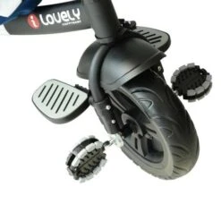 Homcom - Triciclo Para 3 En 1 Niños Azul HomCom -Juguetería medias 2658