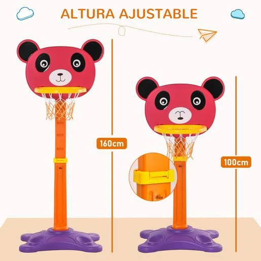 Homcom - Canasta De Baloncesto Con Diana 7 Homcom - Canasta De Baloncesto Con Diana - Imagen 5