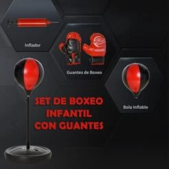 Homcom - Saco De Boxeo De Pie Pequeño -Juguetería medias 3113